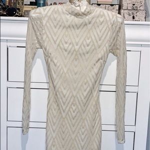 Snow a white Mini Cocktail Dress